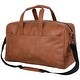 preview thumbnail 11 of 24, Kenneth Cole Reaction 20-inch Vegan Leather Top Zip Travel Duffel Bag / Carry-On