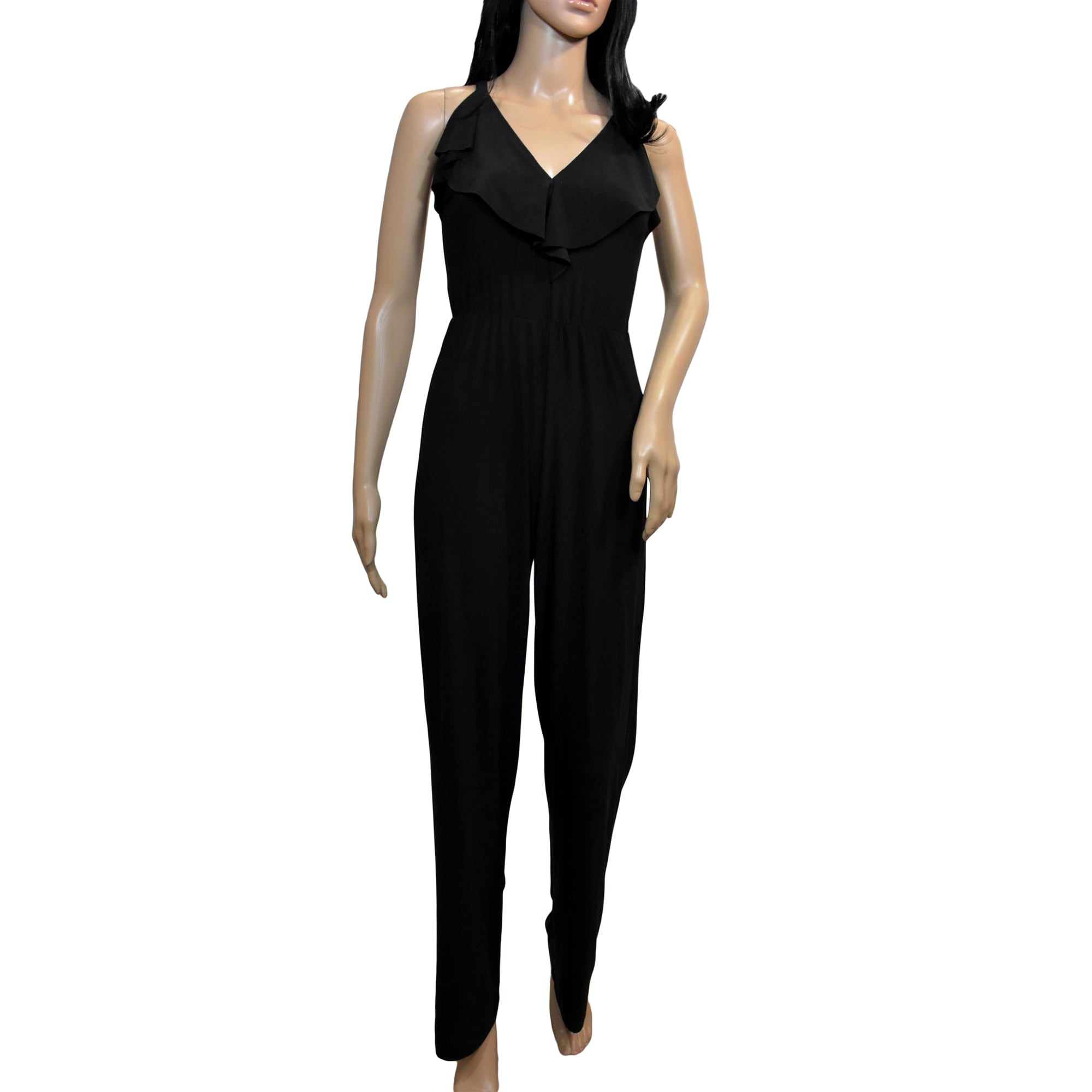 Bebe black jumpsuit