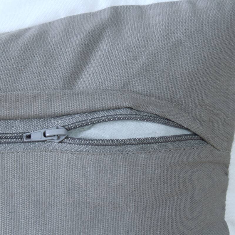 Sevita Bright Bordered Throw Pillow