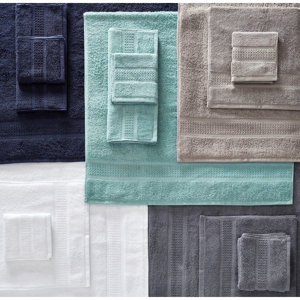 Nautica Oceane Solid Cotton 6 Piece Towel Set 6 Piece Overstock 32351573