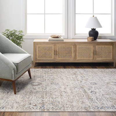 Burley Traditional Medallion Area Rug