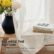 preview thumbnail 28 of 32, Deconovo Linen Sheer Curtains - Light Filtering Rod Pocket Drapes, 2 Panels
