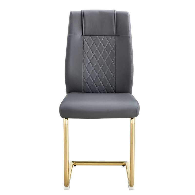 Faux Leather Dining Chairs
