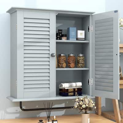 Bathroom Cabinet Wall - 7.7"D x 23.6"W x 24.5"H