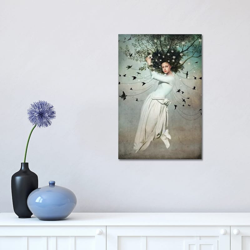 iCanvas "Fly With Me" by Catrin Welz-Stein Canvas Print - 18x12x1.5