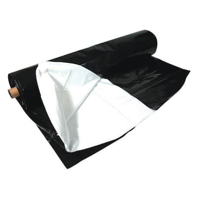 Hydrofarm ABWP10 Heavy Duty 100 x 10 Reflective Hydroponic Waterproof Poly Film - 28
