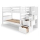 preview thumbnail 5 of 35, Taylor & Olive Trillium Twin over Twin Stairway Bunk Bed, 3 Steps