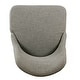 preview thumbnail 5 of 15, HomePop Hemet Gayle Grey Upholstered Side Chair