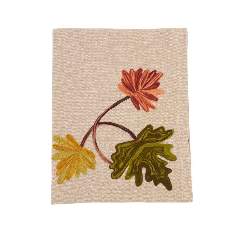 Golden Grove Leaf Napkin (Set of 4) - 20"x20"