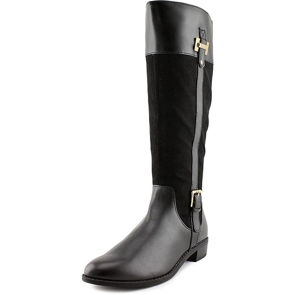 Karen Scott Womens DELIEE Round Toe Knee High Riding Boots