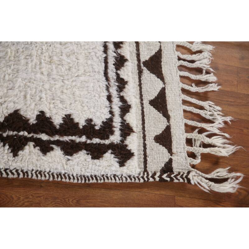Plush Turkish Anatolian Runner Rug Hand-knotted Wool Carpet - 3'2"x 11'5"