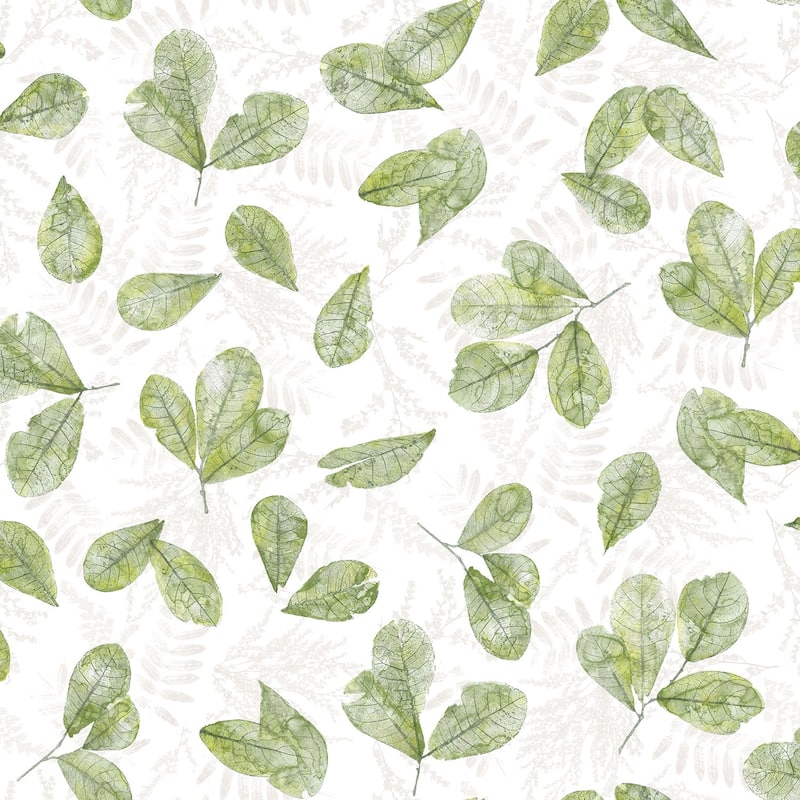 Galerie Wallcoverings Evergreen Grasscloth Effect Vinyl on Non-woven Matte Wallpaper Roll