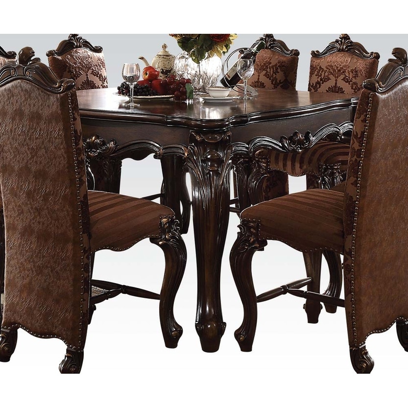 ACME Versailles Counter Height Table in Cherry Oak On Sale Bed