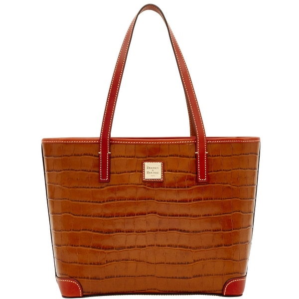 Dooney & Bourke Croco Charleston (Introduced by Dooney & Bourke at $248 in Jan 2017) - Tan