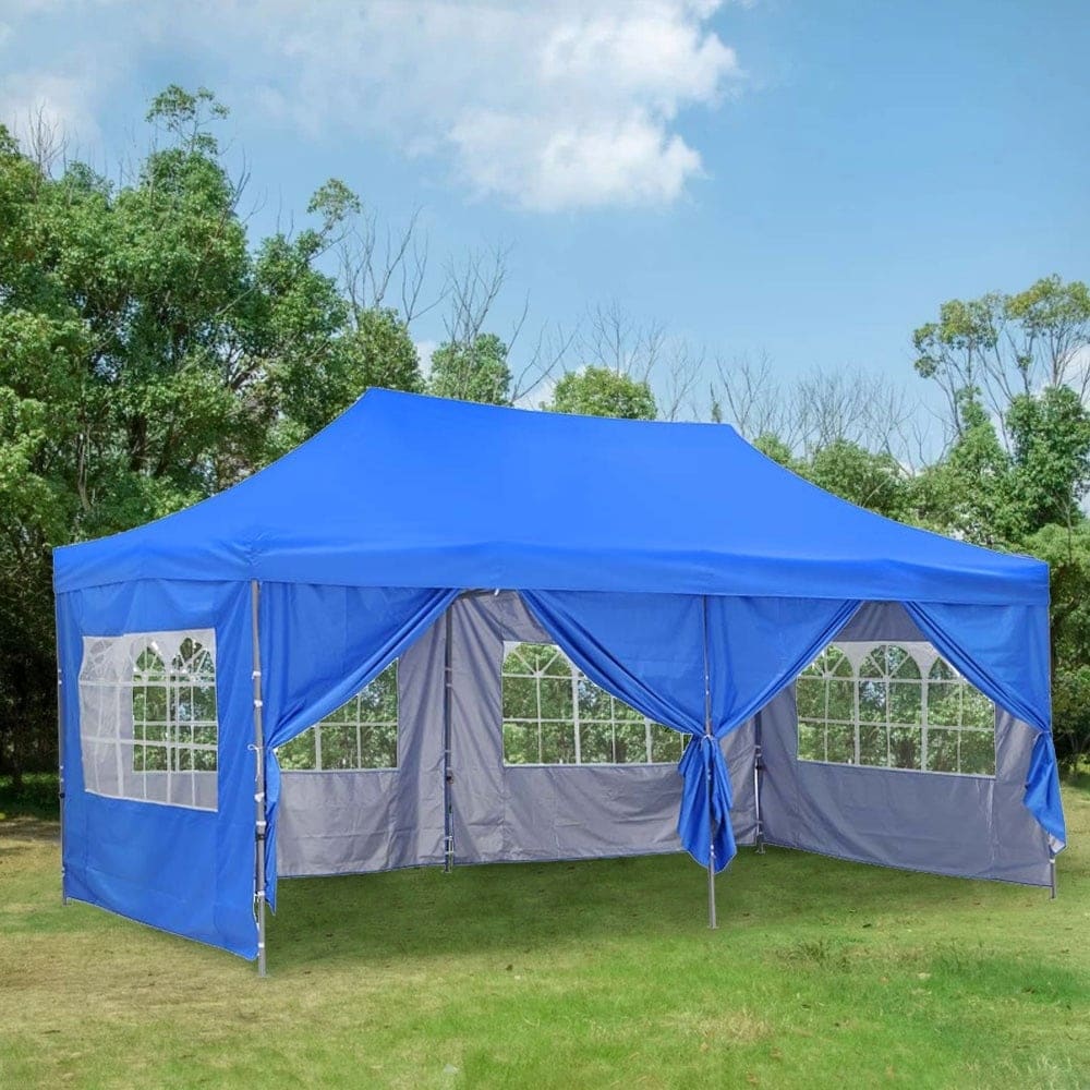 Dripex Canopy 10'x10' Pop Up Gazebo Tente, Liban