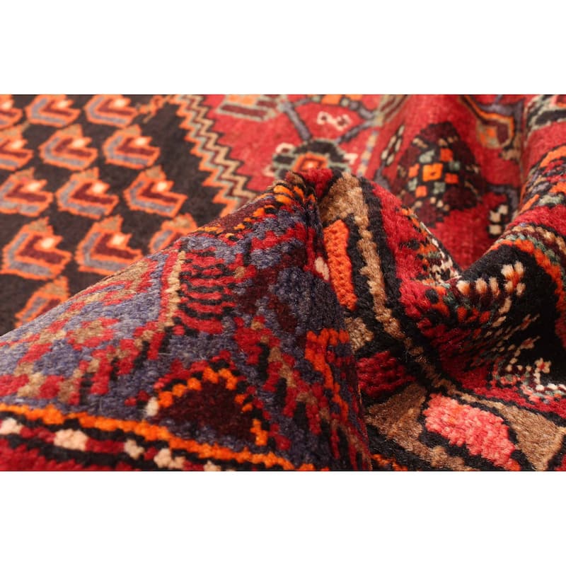 ECARPETGALLERY Hand-knotted Anadol Red Wool Rug - 4'5 x 6'11