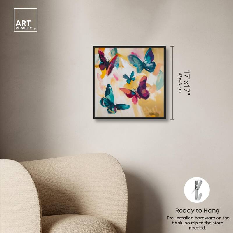 Wings in Waltz I Canvas by Art Remedy