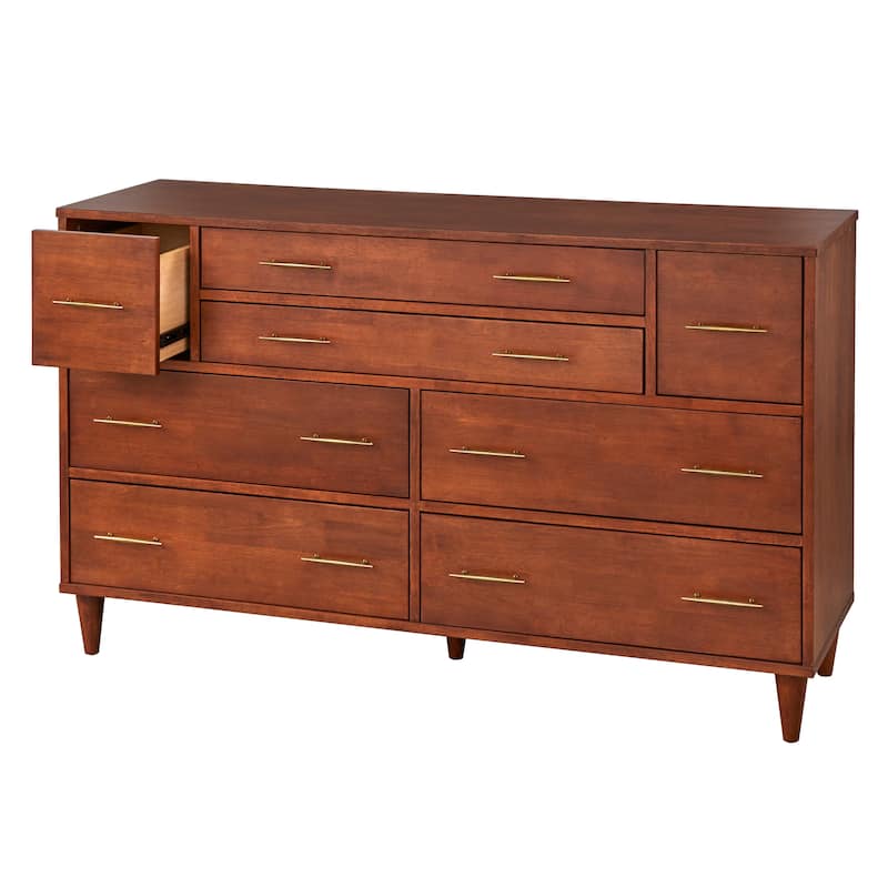 Lifestorey Ana 8-Drawer Mid-Century Modern Dresser