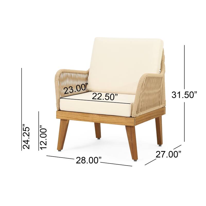 CLUB CHAIR for Outdoor Relaxation and Socializing