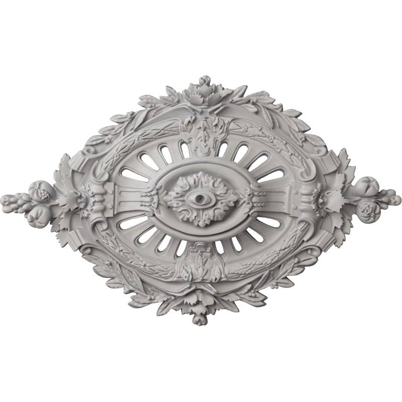 35 7/8"W x 22 1/2"H x 4 3/8"P Antonio Ceiling Medallion