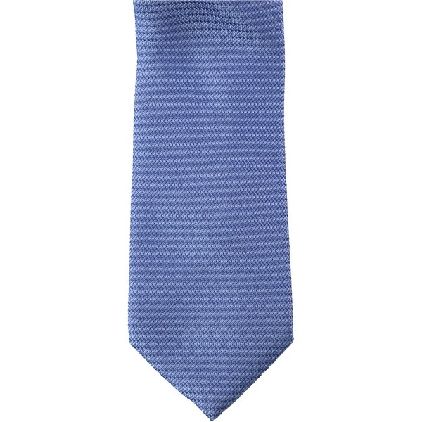 Michael Kors Mens Grenadine Self-tied Necktie, blue, One Size - One Size. Opens flyout.