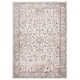 preview thumbnail 2 of 5, Martha Stewart by SAFAVIEH Kwang Vintage Oriental Rug - Grey/Ivory - 5' 1" x 7' 6"