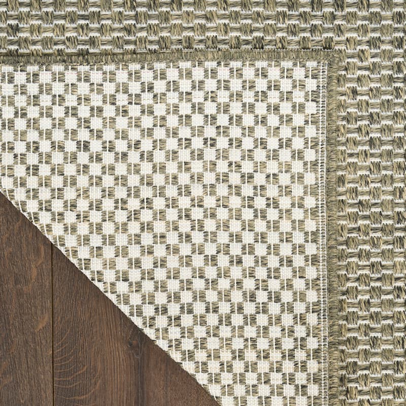 Nourison Tulum Indoor/Outdoor Solid Area Rug