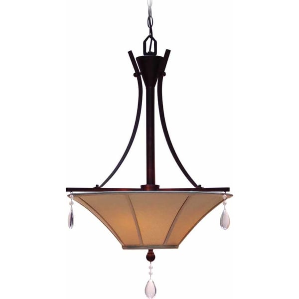 Volume Lighting V3253 Corinth 3 Light 1 Tier Chandelier