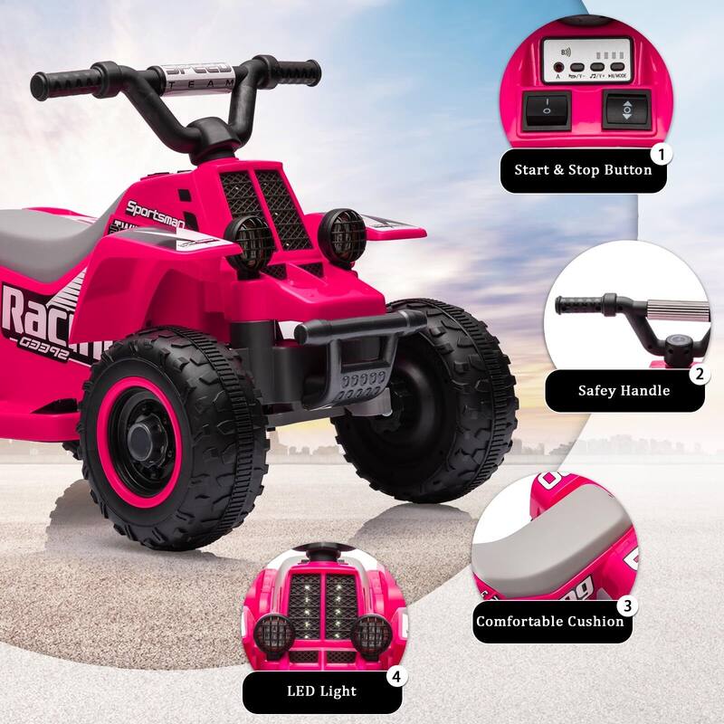 6V Kids Ride On Electric ATV