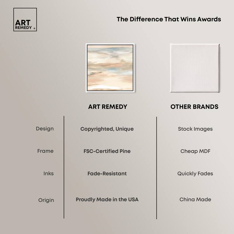 Roseate Skyfall I Canvas by Art Remedy