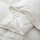 preview thumbnail 4 of 3, Heavyweight Extra Warmth White Goose Feather Down Fiber Duvet Comforter Insert