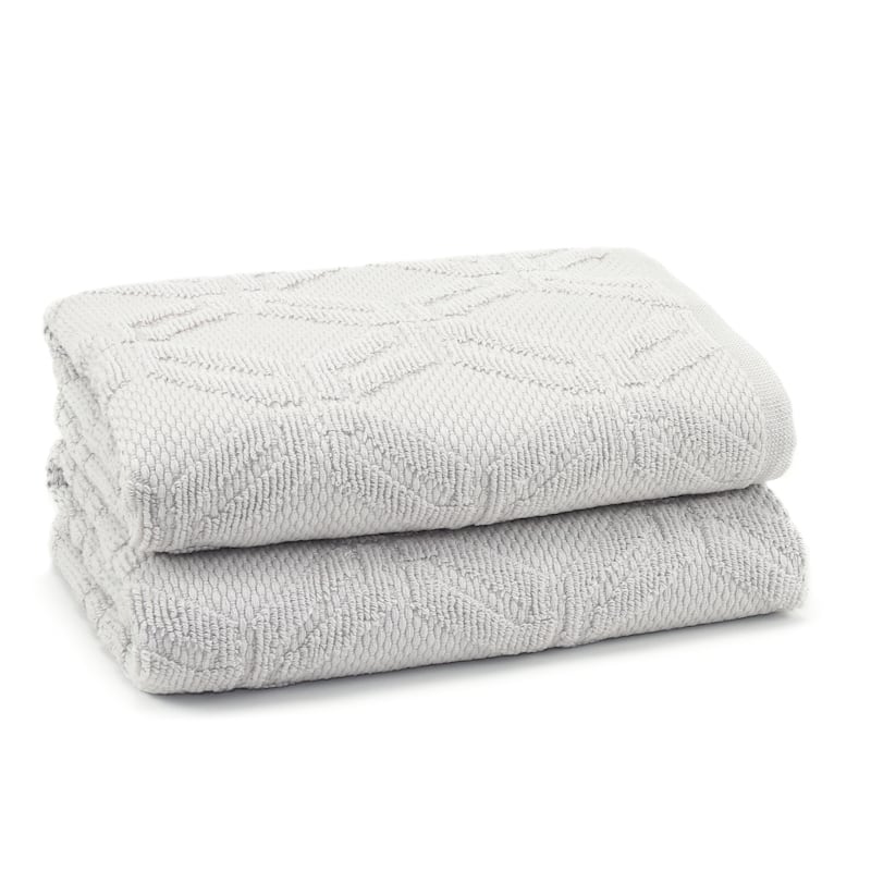 East'N Blue Olympia Turkish Cotton Hand Towel (Pack of 2) - Avena