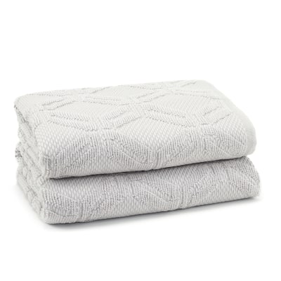 East'N Blue Olympia Turkish Cotton Hand Towel (Pack of 2)