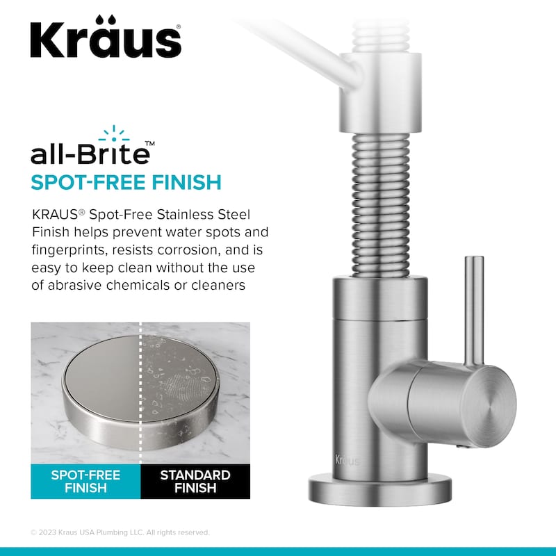 Kraus Bolden 1-Handle Drinking Water Dispenser Beverage Kitchen Faucet