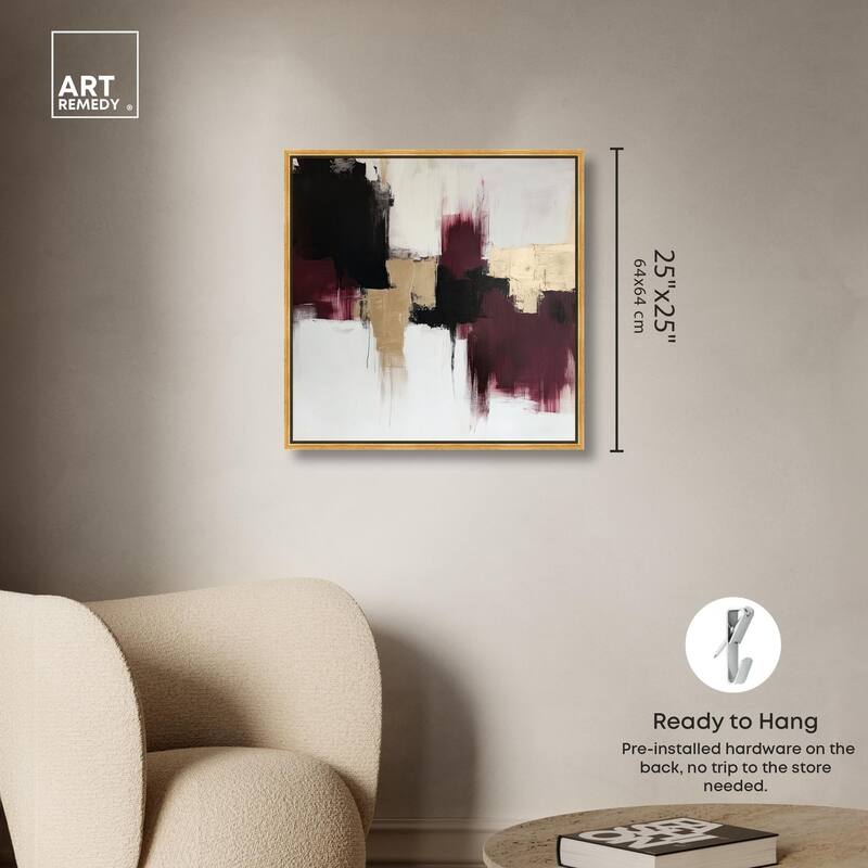 Golden Dusk III Canvas by Art Remedy