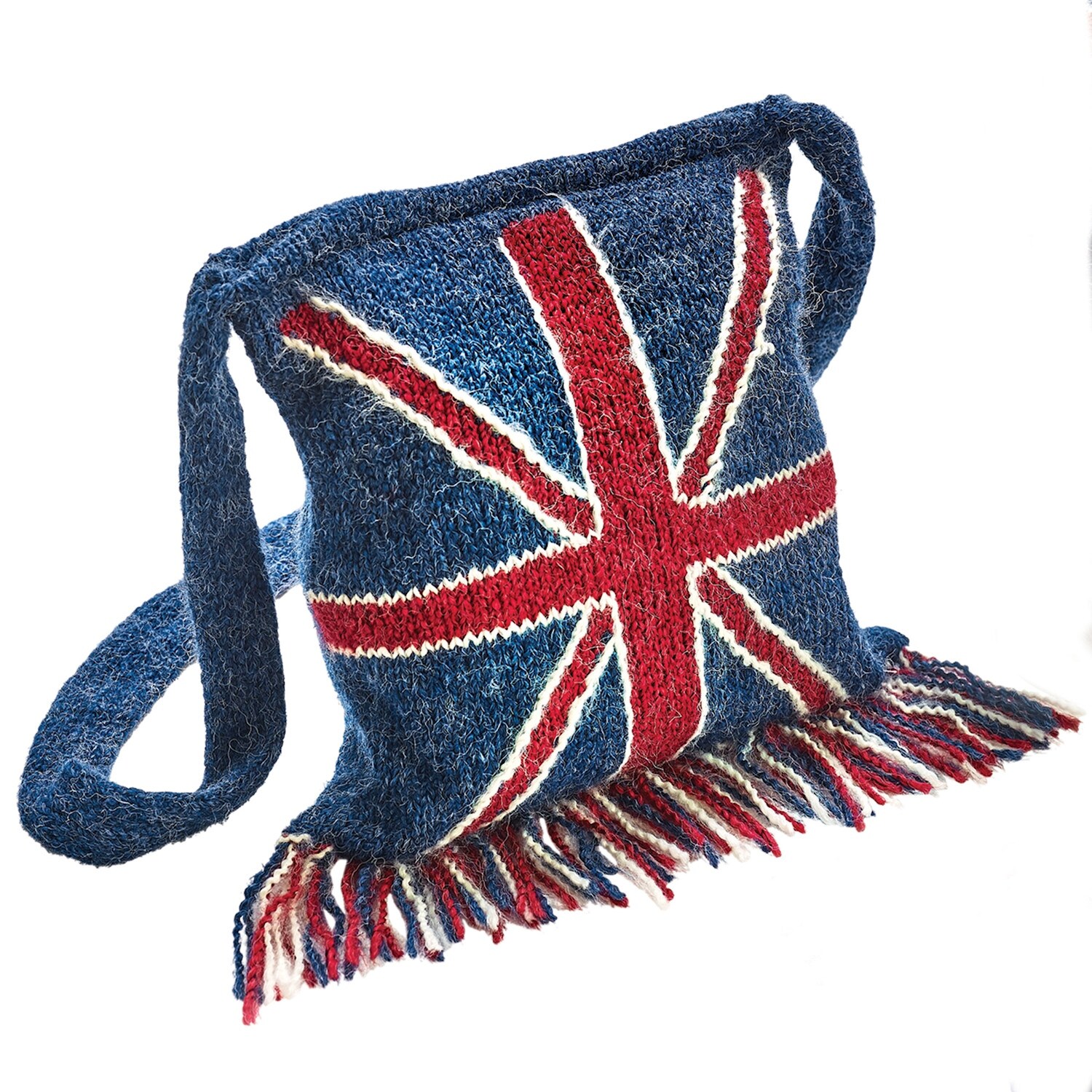 Shop Peruvian Trading Company Women S Uk Flag Union Jack Crossbody