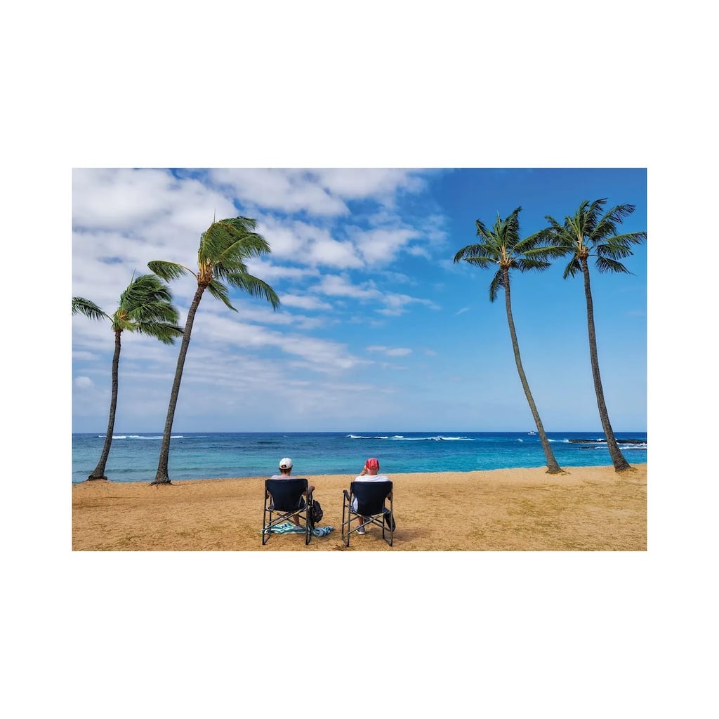 "Tropical Relaxing" by Dennis Frates Canvas Print