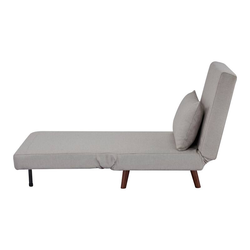 Tustin Upholstered Convertible Lounge/ Sleeper Chair