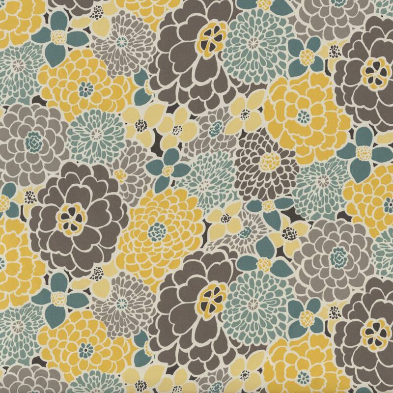 Pillow Perfect Outdoor Lois Vapor Reversible Chair Pad (Set of 2) 15.