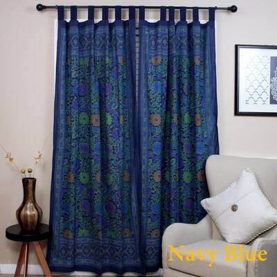 Buy Blue 88 Inches Curtains Drapes Online At Overstock Our