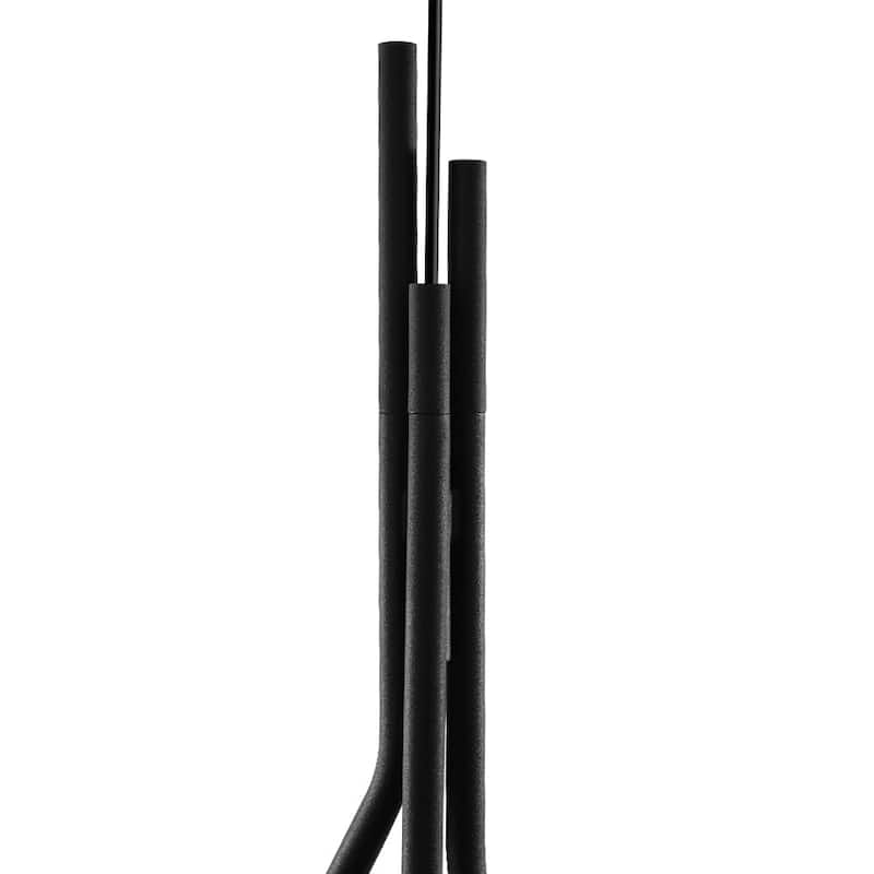 3-Light Contemporary Handcrafted Mirror Glass Pendant - N/A