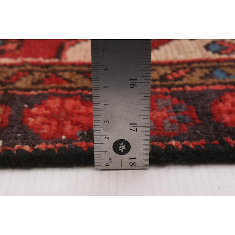 ECARPETGALLERY Hand-knotted Sarabi Red Wool Rug - 2'11 x 10'3