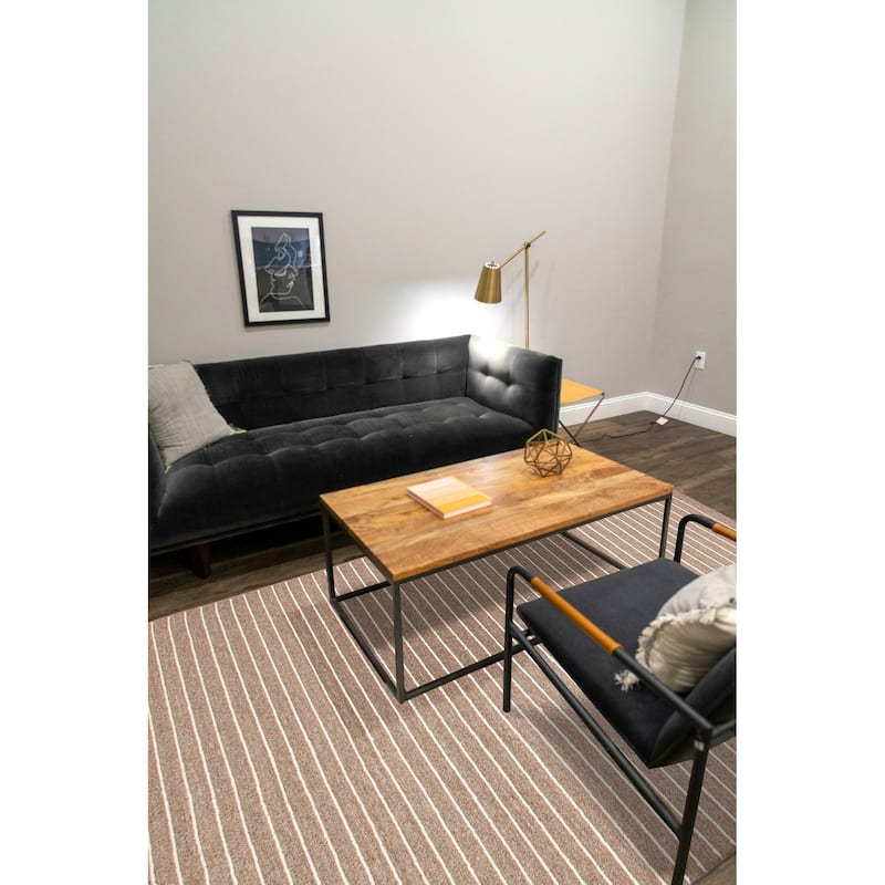 Boho Taupe Kilim 5'1" x 8'0" - 5'1 x 8'0