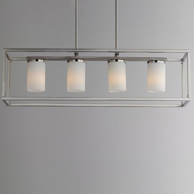 Maxim 10288SW Lateral 4 Light 36" Wide Pillar Candle Linear Pendant