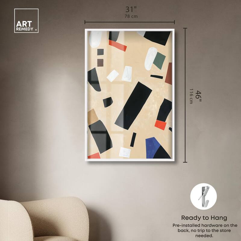 Mindscape Mosaic I Shadowbox by Art Remedy