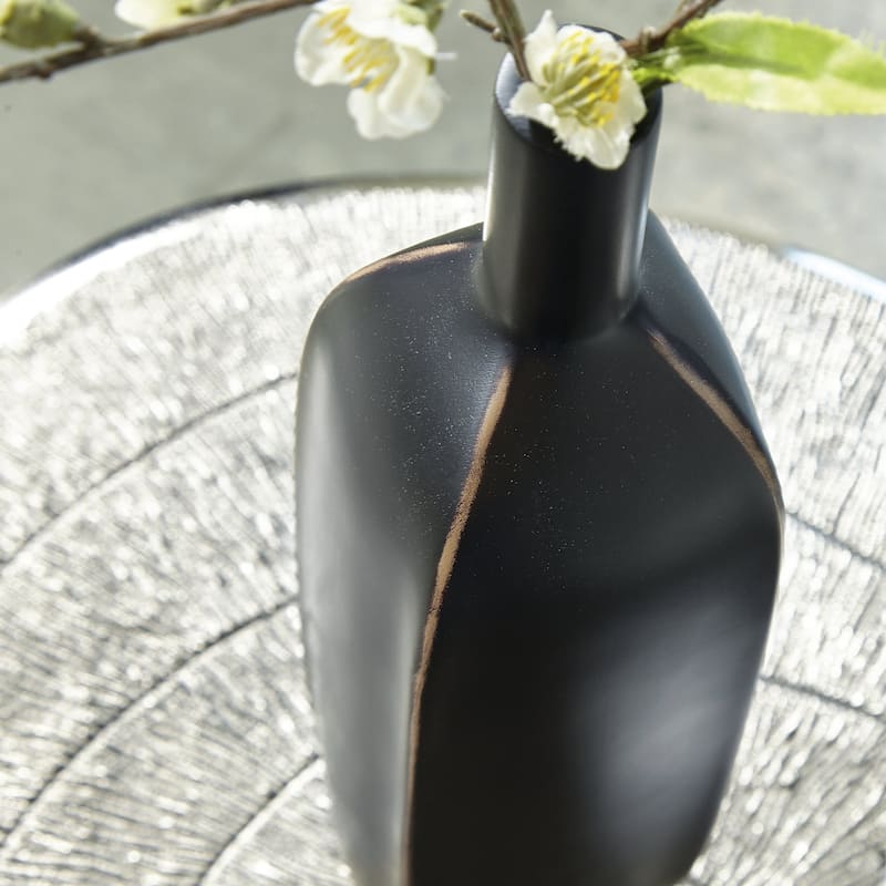 Signature Design by Ashley Rhaveney Black Vase (Set of 3)