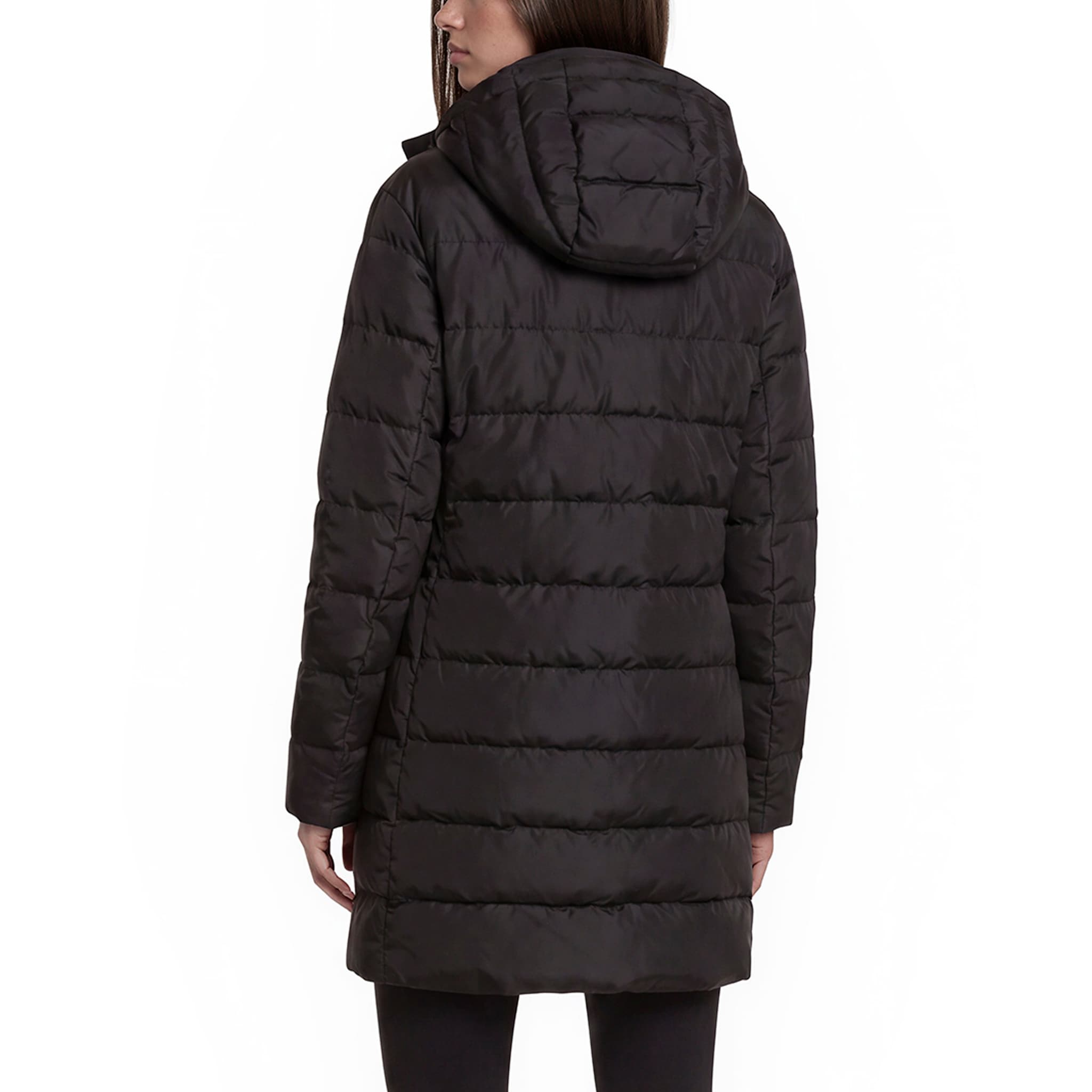 ジャケット・アウター Prada Sport Logo Long Hooded Coat Prada Hooded Long Puffer Coat - Overstock - 44341190