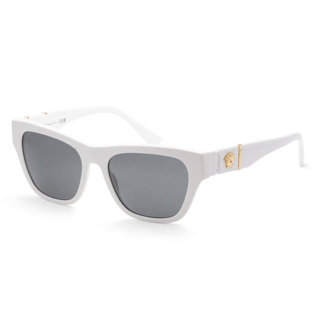 Versace Men's 55mm White Sunglasses