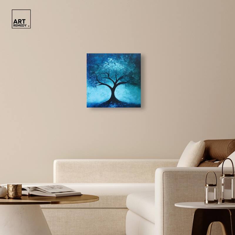Tree of Opposites III Canvas by Art Remedy, Gallery Wrapped