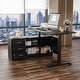 preview thumbnail 3 of 58, Height-Adjustable Workspace: Versatile Desk for Home Office and More Height Adjustable Electric Desk Black